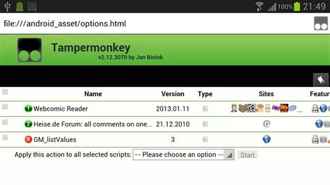 Améliorez votre expérience de navigation avec <b>Tampermonkey</b> ! 🌐🚀 <b>Tampermonkey</b> est une extension de navigateur polyvalente comptant plus de 🔟 millions d'utilisateurs, qui enrichit votre expérience de navigation en vous permettant d'exécuter des userscripts sur des sites web. . Tampermonkey download
